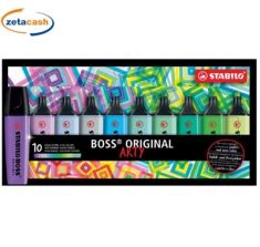 EVIDENZIATORE STABILO BOSS ARTY 10 PEZZI.