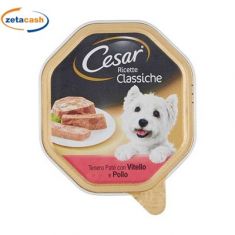 CESAR RICETTE CLASSICHE CON TENERO VITELLO E POLLO 150 GR.