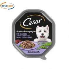 CESAR RICETTE DI CAMPAGNA AGNELLO PISELLI IN SALSA DI ERBE