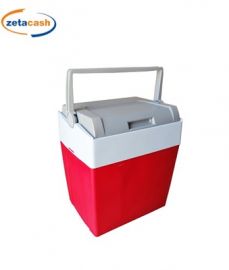 FRIGO BOX PASSIVO CON MANICO 30 LITRI ROSSO