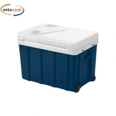 FRIGO ELETTRICO CON MANIGLIA DI TRAINO E RUOTE 39 LITRI