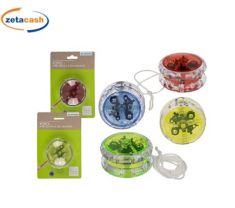 YO-YO PLASTICA CON FRIZIONE E CUSCINETTO A SFERE COL ASS