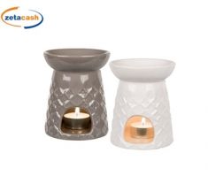 BRUCIA ESSENZE CERAMICA D10XH12.5 CM COL ASS