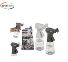 VENTILATORE CON BOTTIGLIA SPRAY A PILE H22 CM COL ASS