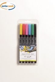 PENNARELLI LYRA AQUA BRUSH DUO 6 PEZZI