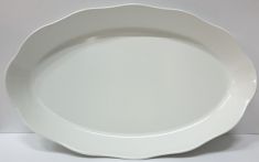 VASSOIO BUFFET OVALE BIANCO MELAMINA 100%