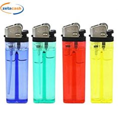 ACCENDINI 4 PEZZI TRASPARENTI