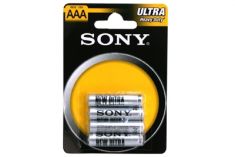 4 BATTERIE MINISTILO SONY AAA