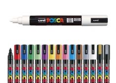 MARCATORE UNIPOSCA BIANCO TRATTO 1,8mm - 2,5mm