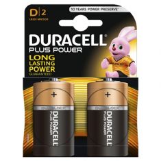 DURACELL TORCIA PLUS 2 PEZZI D