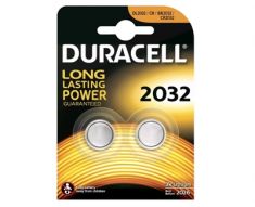 DURACELL 2 PILE A BOTTONE CR2032 3V LITHIUM