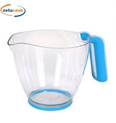 CARAFFA DOSATRICE IN PLASTICA TRASPARENTE 0.5 LITRI