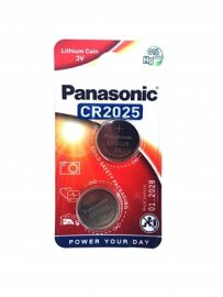 BATTERIE PANASONIC A BOTTONE 2 PEZZI CR2025