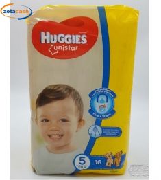 HUGGIES UNISTAR 16 PEZZI 5 11-25KG