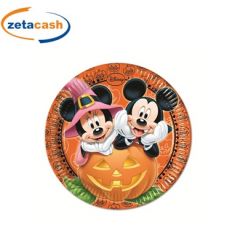 PIATTI PIANI HAPPY HALLOWEEN MICKEY MOUSE