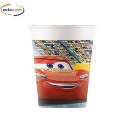 BICCHIERI DI CARTA 8PZ CARS 3