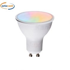 LAMPADINA A FARETTO LED SMART S GU10 4,7W RGBCCT