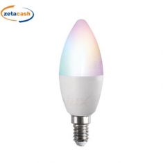 LAMPADINA LED SMART KANLUX S C37 4.9W E14 RGBCCT