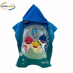 PONCHO IN MICROSPUGNA BABY SHARK