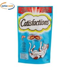 CATISFACTIONS SNACK AL SALMONE 60 GRAMMI.