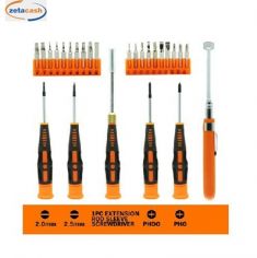 SET 26 CACCIAVITI DI PRECISIONE MAGNETICO C/PUNTE