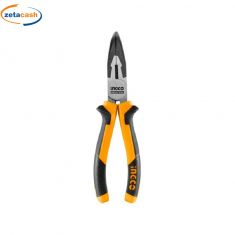 PINZA A BECCO CURVO A PUNTA IN METALLO 160mm