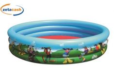 PISCINA MICKEY E GLI AMICI DEL RALLY M 1,22 X 25 CM