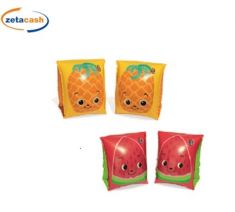 BRACCIOLI GONFIABILI FRUTTA 23X15 CM ASS