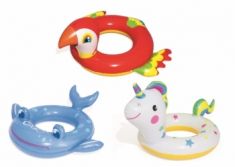 SALVAGENTE GONFIABILE UNICORNO, BALENA O PELLICANO, 3-6 ANNI