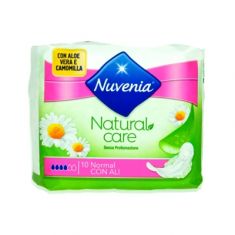 NUVENIA ASSORBENTI 10 PEZZI NATURAL CARE CON ALI