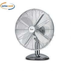 VENTILATORE DA TAVOLO IN ACCIAIO DIAM 45 CM POTENZA 55 W