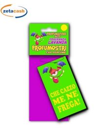 PROFUMATORE AUTO LAVANDA "CHE C**** ME NE FREGA"