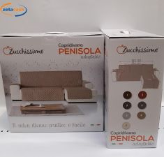 COPRIDIVANO 2 POSTI CON PENISOLA