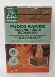 ACCENDIFUOCO ECOLOGICO 32 TAVOLETTE