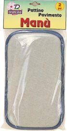 PATTINI 2 PZ. IMBOTTITI IN PANNOLENCI CM. 27X16