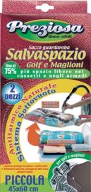 SACCO SALVASPAZIO PICCOLO 45 X 60 CM 2 PEZZI