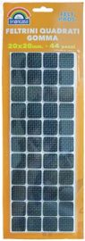 FELTRINI 44 PZ. QUADRATI IN GOMMA
