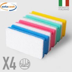 SPUGNE SALVAMANI COLORATE MIMI 4 PEZZI