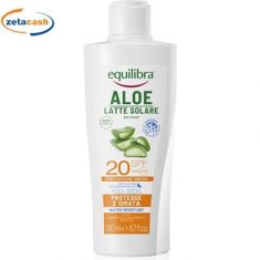 LATTE SOLARE ALOE VERA PROTEZIONE 20 200 ML