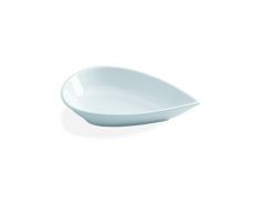 VASSOIO PORCELLANA DROP CM.25X16XH5 TOGNANA