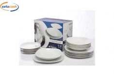 SERVIZIO TAVOLA DA 18 PEZZI SPLENDOR BIANCO TOGNANA