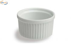 STAMPO BUDINO COSTOLATO CM 8 BIANCO