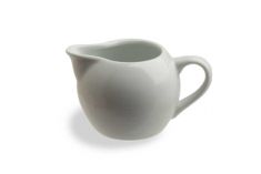 LATTIERA 130cc IN PORCELLANA CON MANICO E BECCO BIANCO