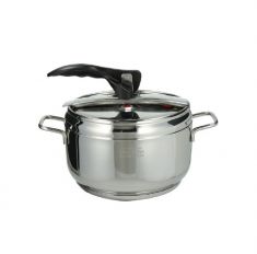 PENTOLA A PRESSIONE 5 LITRI IN ACCIAIO DIAM 22 CM