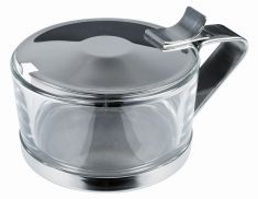 FORMAGGIERA C/VETRO EASY ACCIAIO INOX