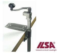 APRISCATOLE DA BANCO ACCIAIO INOX E GHISA H 44 CM