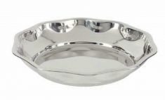 VASSOIO FRUTTI DI MARE IN ACCIAIO INOX DIAM 42 CM