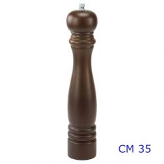 MACINA PEPE E SALE IN LEGNO CON MACINA IN CERAMICA H 35