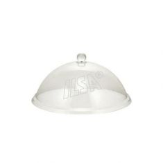 CUPOLA CON POMELLO POLICARBONATO TRASPARENTE DIAM 25 CM