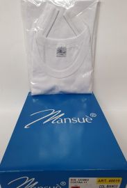 CANOTTIERA BIANCA UOMO SPALLA STRETTA TG 7